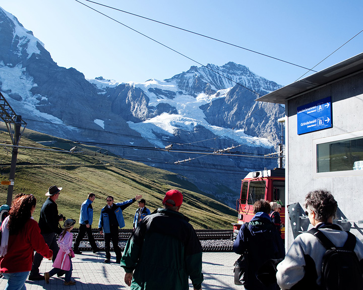 Highest train station in Europe