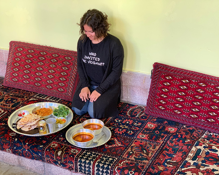 Vegan traveller