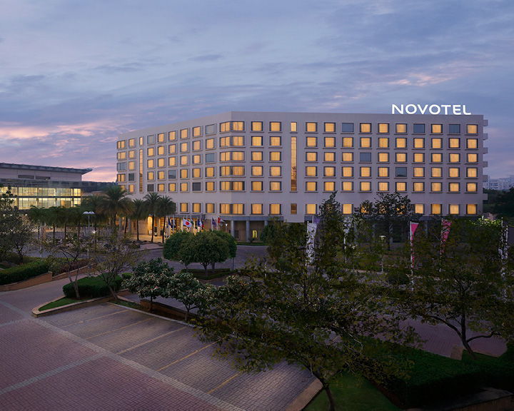 Novotel Hyderabad Convention Centre and Hyderabad International Convention Centre.