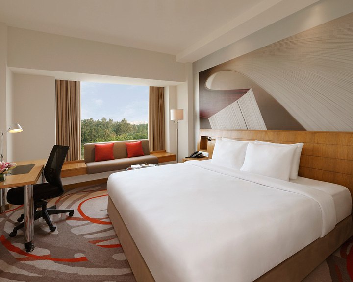 Novotel Hyderabad Convention Centre and Hyderabad International Convention Centre.