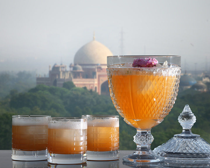 romantic rooftop bar