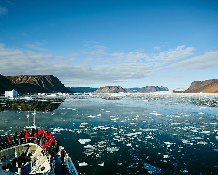 Sailing Above The Arctic Circle