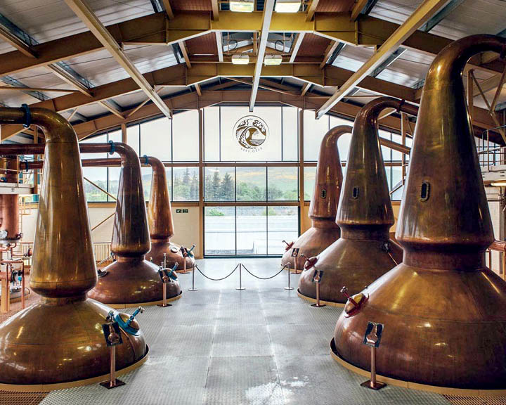 Virtual whisky trail of Speyside