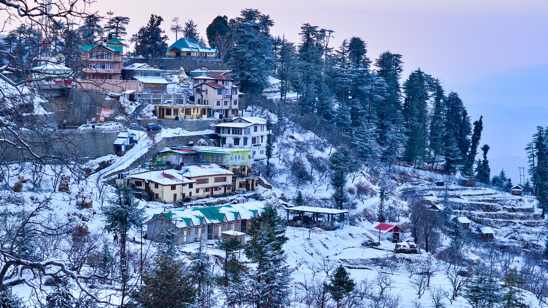 Lahaul Valley And Parts Of Himachal Pradesh See Seasons First Snowfall 4886