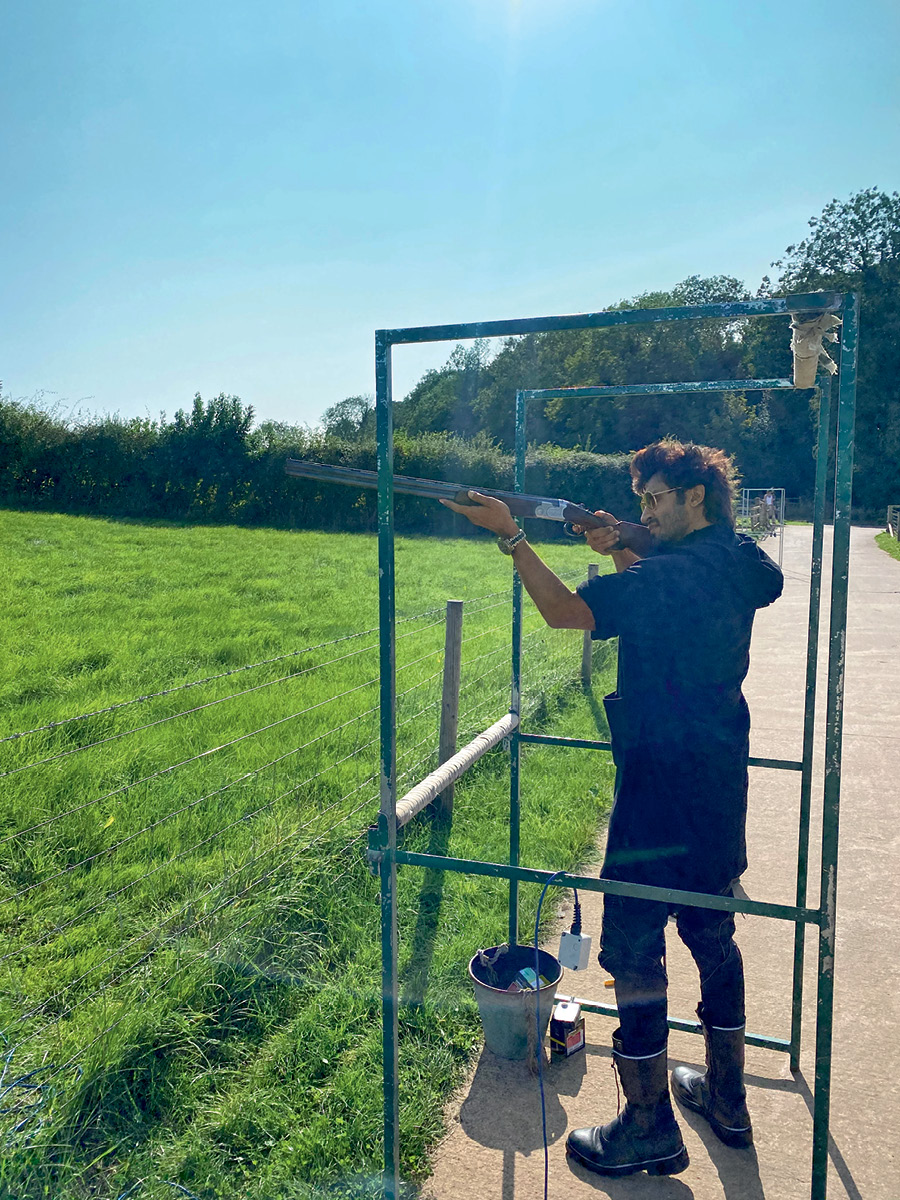 Vidyut Jammwal in UK